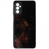 Husa tip capac spate silicon TPU + plastic multicolor (Red Nebula) pentru Samsung Galaxy M52 5G