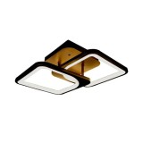 Lustra LED cu Telecomanda Christa 39W Lumina Rece Calda Neutra Negru Mat, Alessandro DESIGN