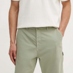 Pepe Jeans pantaloni scurti CARPENTER SHORT barbati, culoarea verde, PM801101