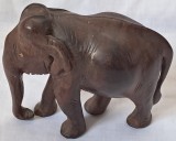 Elefant lemn , obiect decorativ