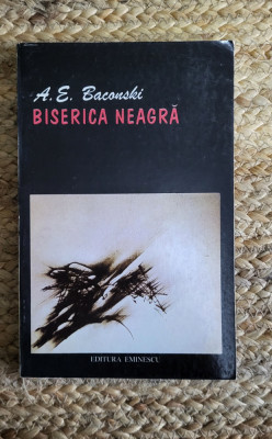 A. E. Baconsky - Biserica neagra foto