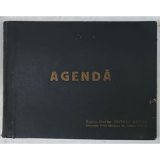 DEPOU DENTAR OCTAVE SAPHIR , AGENDA PENTRU PROGRAMAREA PACIENTILOR , ANII &#039;30