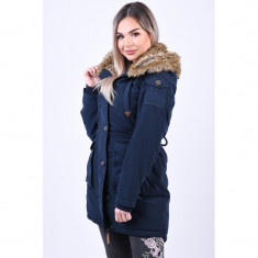 Geaca Parka Groasa Eight2Nine D5341X44410A5 Bleumarin foto