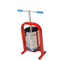 Presa manuala Dionis pentru struguri si fructe, inox, cuva 15 L foto