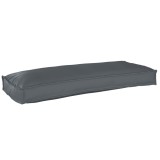 VidaXL Pernă pentru bancă din paleți Antracit 100 x 40 x 8 cm