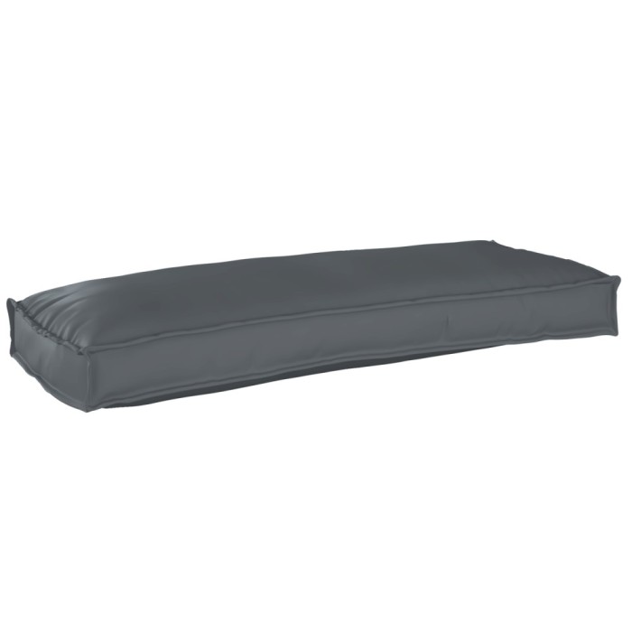 vidaXL Pernă pentru bancă din paleți Antracit 100 x 40 x 8 cm 42001618