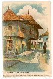 1944 - Dobrogea, Turkish House - old mini postcard - unused, Necirculata, Printata