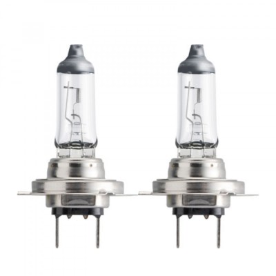 Pachet 2 Becuri Far H7 55W 12V Vision Plus Philips foto