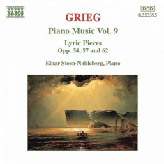 GRIEG : Piano Music Vol. 9 ( Lyric Pieces Opp. 54, 57 and 62 - CD ) foto