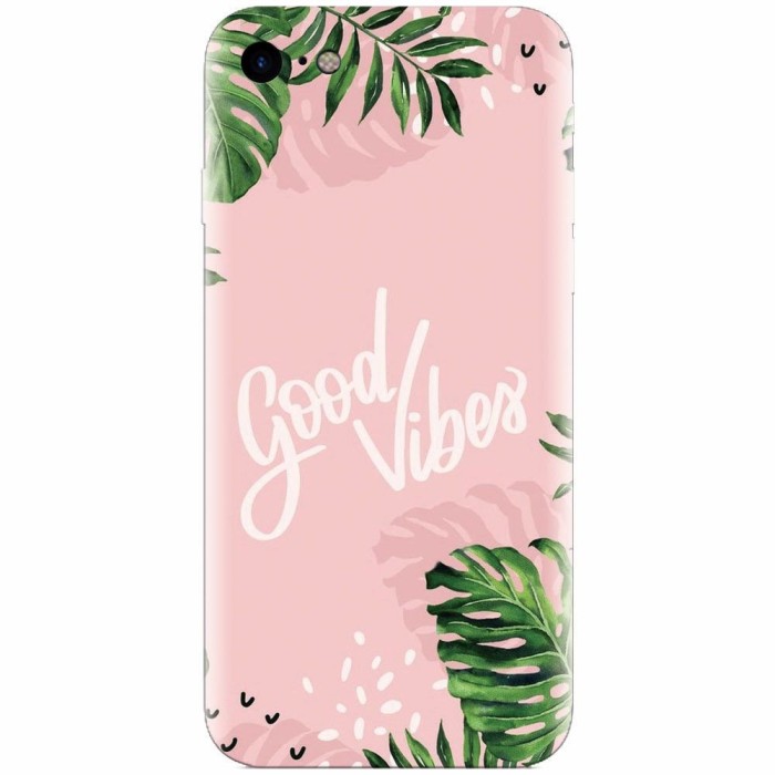 Husa silicon pentru Apple Iphone 5 / 5S / SE, Good Vibes