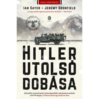 Hitler utols&amp;oacute; dob&amp;aacute;sa - Jeremy Dronfield foto