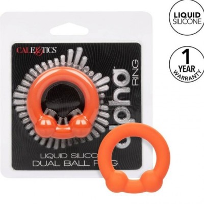 CALEXOTICS - ALPHA DUAL BALL RING ORANGE foto
