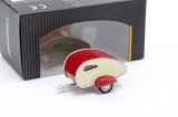 Macheta auto Rulota Caravan Burgundy, 1:43 Cararama