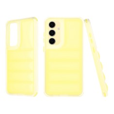 Husa Samsung Galaxy S24 FE Techsuit Wave Shield, galben foto