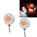 2 x LED Lumina Latura Lampe Lollipop Gabarit Camioane tip Cercei pentru Oglinda 12V 24V