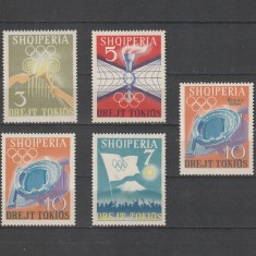 Jocurile Olimpice Tokio 1964 - Albania - MNH
