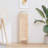 vidaXL Ușă de dulap cu grilaj 99x29,5 cm din lemn masiv de pin 4015894