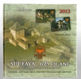 Album filatelic - Suceava - 625 de ani de la prima mențiune documentară, 2013, cartonat, sigilat &icirc;n folie LP1981a