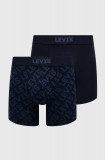 Cumpara ieftin Levi&#039;s boxeri 2-pack barbati, culoarea albastru marin