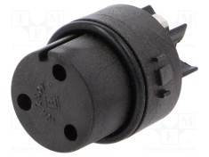 Conector circular mamă BULGIN, PIN 3, 10A 250V