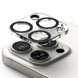 Folie camera pentru iphone 16 pro / iphone 16 pro max (set 2) - ringke camera protector glass - clear