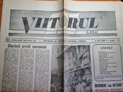 ziarul viitorul 31 mai 1990 foto