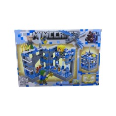 Set constructie gen Minecraft NO.LB649 albastru foto