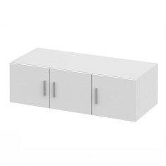 Dulap superior pal melaminat alb Invita 134,2x60x40 cm