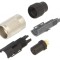 Conector M9 Mufă Mamă Aurit 125V IP40 5-Pin pe Cablu