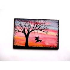 magnet frigider cu apus de soare 35914