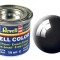 Negru lucios RAL 9005, vopsea email 14 ml