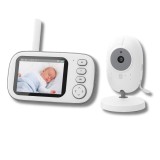 Baby Monitor Cinevo SleepGuard&reg; Pro 720p &ndash; Cameră Video HD 3.5&rdquo;, Comunicare Bidirecțională, Vedere Nocturnă, Senzor Temperatură, Baterie 2000mAh