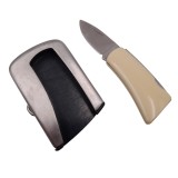 Cumpara ieftin Briceag in catarama DEPOX&reg;, Howdy Partner, otel inoxidabil, 7 cm, argintiu