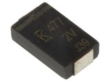 Condensator polimeric SMD 470uF 2V 6m&Omega;