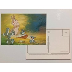 Carte postala Walt Disney 11 - the Rabbit family from Bambi