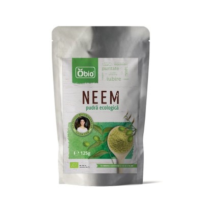 Neem pudra bio 125g Obio foto