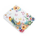 Cumpara ieftin Suport vase fierbinti pluta ceramica multicolora Fluturasi cm 15 x 20 H