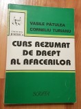 Curs rezumat de drept al afacerilor de Vasile Patulea si Corneliu Turiani