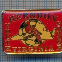 AX 1011 INSIGNA-YOUTH SOCCER HERNDON VIRGINIA -CLUB FOTBAL- SUA -PT COLECTIONARI