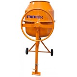 Betoniera CMH200L STARMIX, volum cuva 200 litri, putere motor 850W, bobinaj motor cupru, alimentare 230V, 57kg