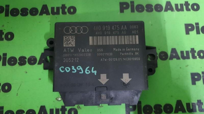 Modul senzor parcare Audi A6 (2010-&gt;) [4G2, C7] 4h0919475aa