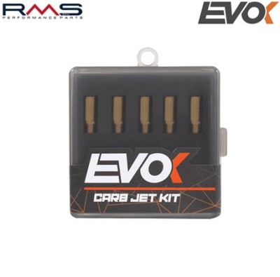 Set jiglere (jicloare) principale EVOK - compatibil carburatoare Keihin tip PWK - dimensiuni: 125-148 foto