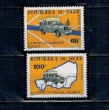 Niger 1983 - Automobilpost, serie neuzata