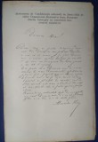 Alexandru Ioan Cuza scrisoare condoleanțe către doamna lui Barbu Catargiu