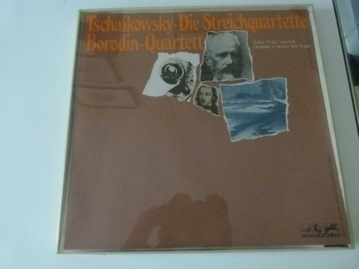Tscheaikowsky - Steichquartette Borodin quartet, 3 vinil box