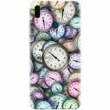 Husa silicon pentru Huawei Y9 2019, Clocks