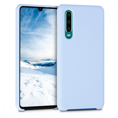 Husa pentru Huawei P30, Silicon, Albastru, 47414.58 foto