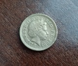 C50 - Moneda foarte veche - Anglia - o lira sterlina - 2003