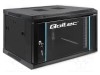 Carcasă tablou rack Standard 19&quot; 6U neagră QOLTEC 450mm x 600mm