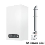 Centrala termica pe gaz in condensatie ARISTON CARES S 30, schimbator otel inox